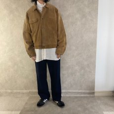 画像2: POLO Ralph Lauren 裏地付き ヌバックレザージャケット XL (2)