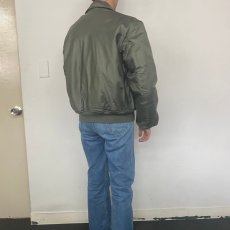 画像4: 90's U.S.AIR FORCE by ALPHA INDUSTRIES CWU-45/P Flight Jacket LARGE (4)