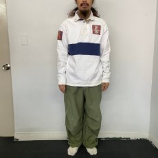 画像3: POLO Ralph Lauren ワッペン付き ラガーシャツ L (3)