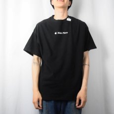 画像2: Apple "Main Place" ロゴプリントTシャツ BLACK XL (2)