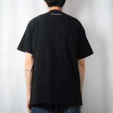 画像3: Apple "Main Place" ロゴプリントTシャツ BLACK XL (3)