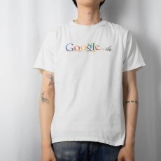 画像2: Google 企業ロゴプリントTシャツ M (2)