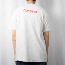 画像3: 90's COMPAQ USA製 コンピューター企業 プリントTシャツ XL (3)