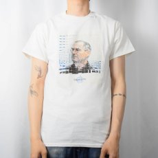 画像2: Apple "Steve Jobs" モザイクアート プリントTシャツ S (2)