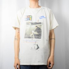 画像2: Microsoft Tech Net コンピューター企業 プリントTシャツ XL (2)