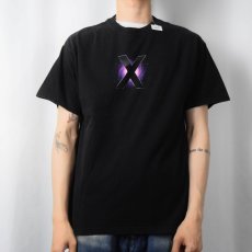 画像2: 2000's Apple "Mac OS X" プリントTシャツ BLACK L (2)