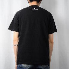 画像3: 2000's Apple "Mac OS X" プリントTシャツ BLACK L (3)