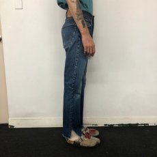 画像4: 60〜70's LEVI'S 501 BIGE デニムパンツ W30 (4)