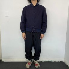 画像2: J.CREW ショールカラー ウールスタジャン M (2)