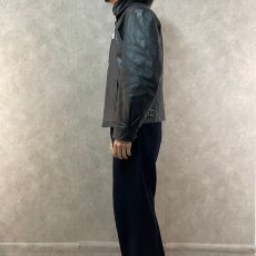 画像3: 90's GAP レザージャケット M (3)