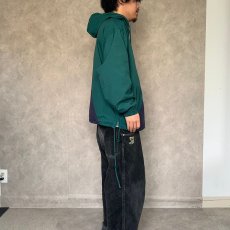 画像3: 90's GAP バイカラー ナイロンアノラックパーカ L (3)