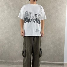 画像2: 90's Betty Boop＆POPEYE USA製 "Calvin Klein"パロディTシャツ L (2)