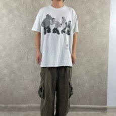 画像2: 90's POPEYE "Calvin Klein"パロディTシャツ XL (2)