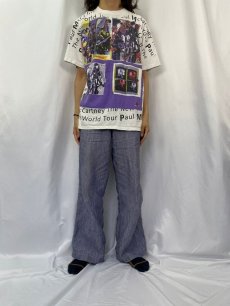 画像2: 90's Paul McCartney USA製 大判プリントツアーTシャツ XL (2)