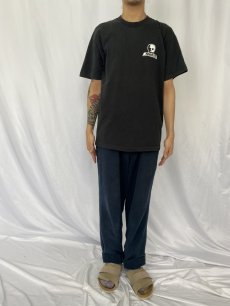 画像2: 90's SKULL SKATE CANADA製 スケートブランド ロゴプリントTシャツ L (2)