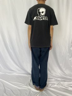 画像4: 90's SKULL SKATE CANADA製 スケートブランド ロゴプリントTシャツ L (4)