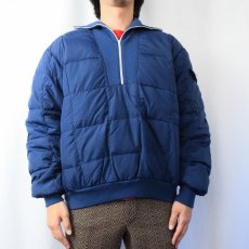 画像2: 70〜80's Eddie Bauer ハーフジップダウンジャケット XL (2)