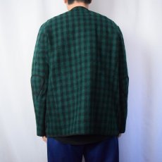 画像3: 【SALE】 VINTAGE バッファローチェック柄 ウールジャケット (3)