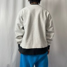 画像3: 2000's〜 Champion REVERSE WEAVE ツートーン 無地スウェット L (3)