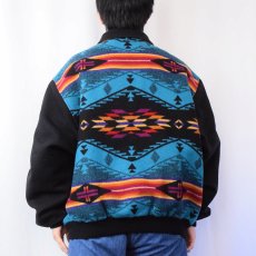 画像3: PENDLETON "High Grade Western Wear" ネイティブ柄 ウールジャケット XXXL (3)