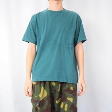 画像2: 90's GAP USA製 無地ポケットTシャツ L (2)