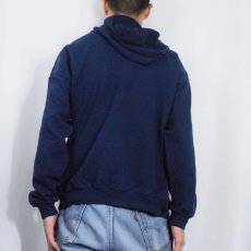 画像3: JERZEES スウェットジップパーカー NAVY XL (3)