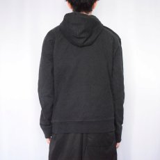 画像3: Patagonia ロゴプリントスウェットフーディー BLACK L (3)