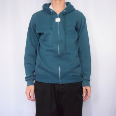 画像2: 90's Ultra Fleece USA製 スウェットジップパーカー M (2)