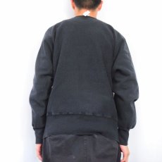 画像3: 90's〜 Champion REVERSE WEAVE "IOWA" プリントスウェット BLACK L (3)