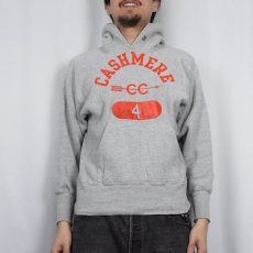 画像2: 70's Champion 青単色タグ REVERSE WEAVE USA製 "CASHMERE" スウェットフーディー S (2)