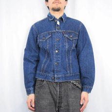 画像2: 60〜70's LEVI'S 70505 USA製 BIGE デニムジャケット size42 (2)