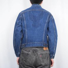 画像3: 60〜70's LEVI'S 70505 USA製 BIGE デニムジャケット size42 (3)