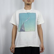 画像2: 90's Richard Stain "Man Reaching For A Star" アートプリントTシャツ (2)