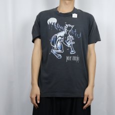 画像3: 80's Peter Murphy ミュージシャンプリントTシャツ BLACK (3)