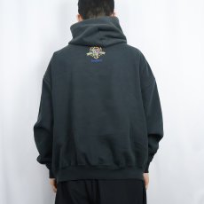 画像3: 90's Disney villains チェルナボーグ キャラクタープリント スウェットフーディー BLACk XXL (3)