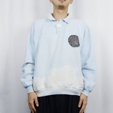 画像3: 80's VISION STREET WEAR ロゴプリントスウェット L (3)