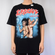 画像3: EXODUS "Bonded by Blood" スラッシュメタル・バンド アルバムプリントTシャツ (3)