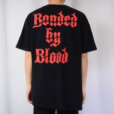 画像4: EXODUS "Bonded by Blood" スラッシュメタル・バンド アルバムプリントTシャツ (4)