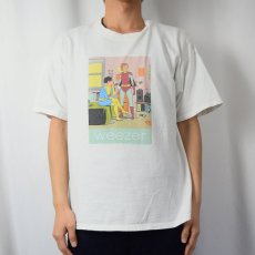 画像2: 2001 Weezer オルタナティブロックバンドTシャツ L (2)