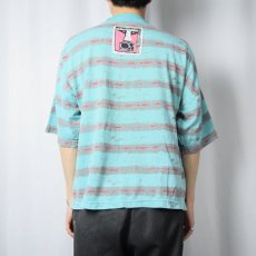 画像4: 90's Ocean Pacific ボーダー柄Tシャツ (4)