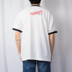 画像3: DRIVER2 ビデオゲームプリント リンガーTシャツ L (3)