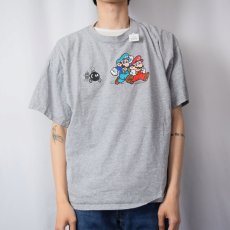 画像2: 2003 SUPER MARIO BROS. ゲームキャラクタープリントTシャツ XL (2)