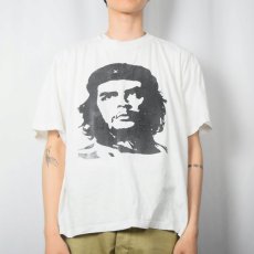 画像2: チェ・ゲバラ 革命家プリントTシャツ XL (2)