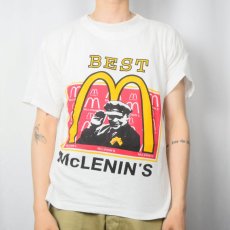 画像3: 80〜90's BEST McLENIN'S パロディプリントTシャツ L (3)