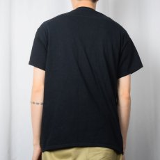 画像3: Yves Saint-Laurent ロゴプリントＴシャツ BLACK (3)