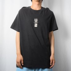 画像2: 2009 U2 360°TOUR ロックバンドツアーTシャツ BLACK XL (2)