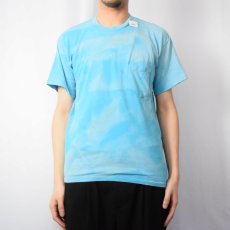 画像2: 80's USA製 無地ポケットTシャツ XL (2)