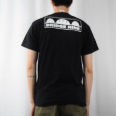 画像3: BRIDGE 9 RECORDS ハードコア レコード レーベル プリントTシャツ BLACK M (3)