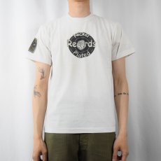 画像3: 80〜90's Nickel Plated Records USA製 レコードレーベルTシャツ M (3)