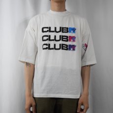 画像2: 80's MTV USA製 "CLUB MTV" プリントTシャツ ONE SIZE (2)